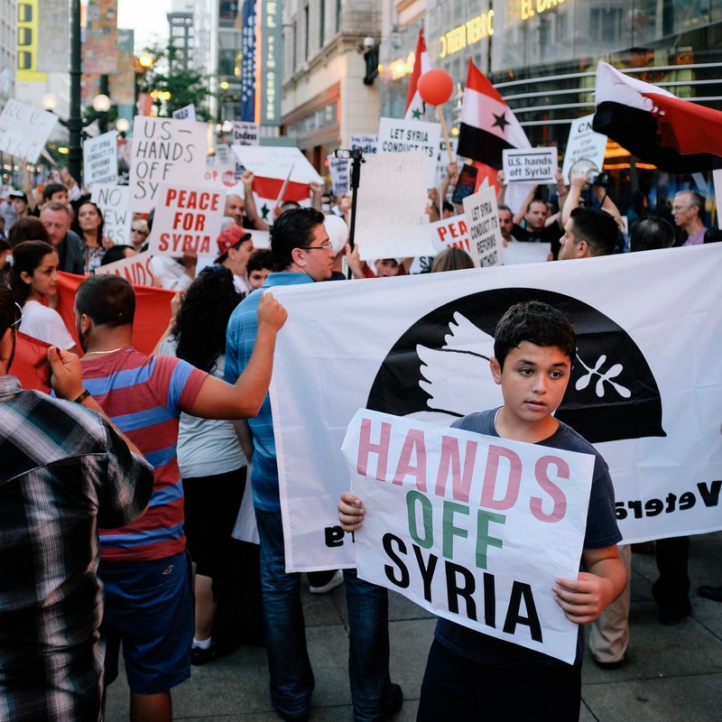 Illustration for article titled Corruption Week: Syrian Protest